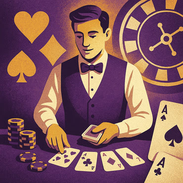 Croupier en direct Wild Sultan